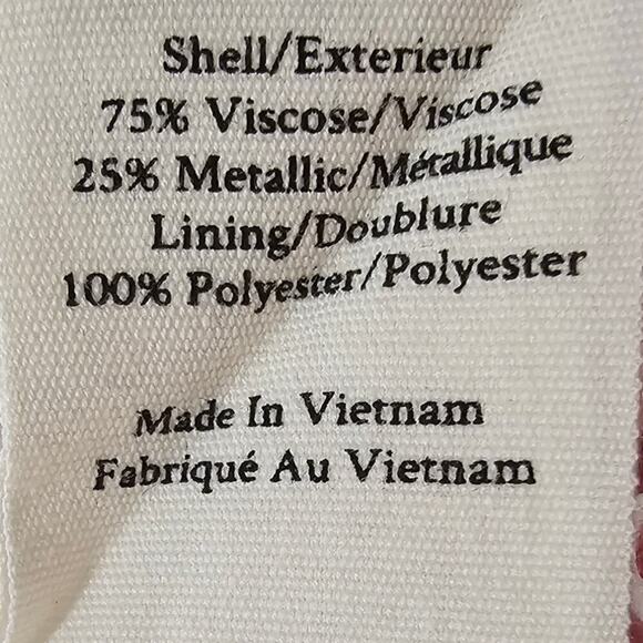 LoveShackFancy Willis Metallic Mini Dress Pre-Dawn Sky Size Medium - Picture 7 of 8